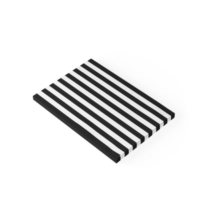 Black Stripe Sticky Notes (7 Sizes)