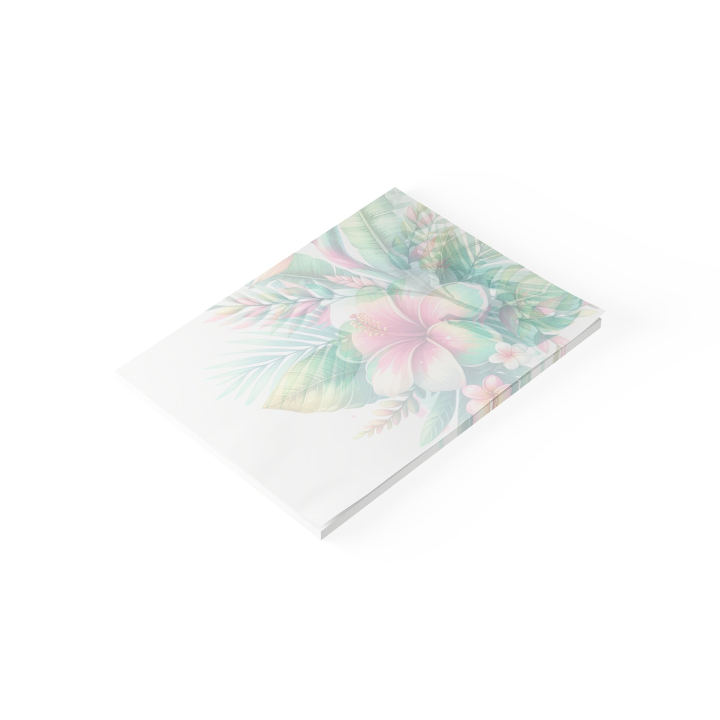 Paradise in Full Bloom Sticky Notes Tropical Floral Post It Notes (7 Sizes)