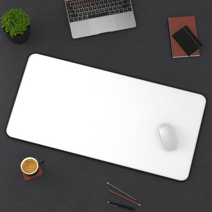 White Desk Mat Color Coordinated Collection (12x18, 12x22, 16x32)