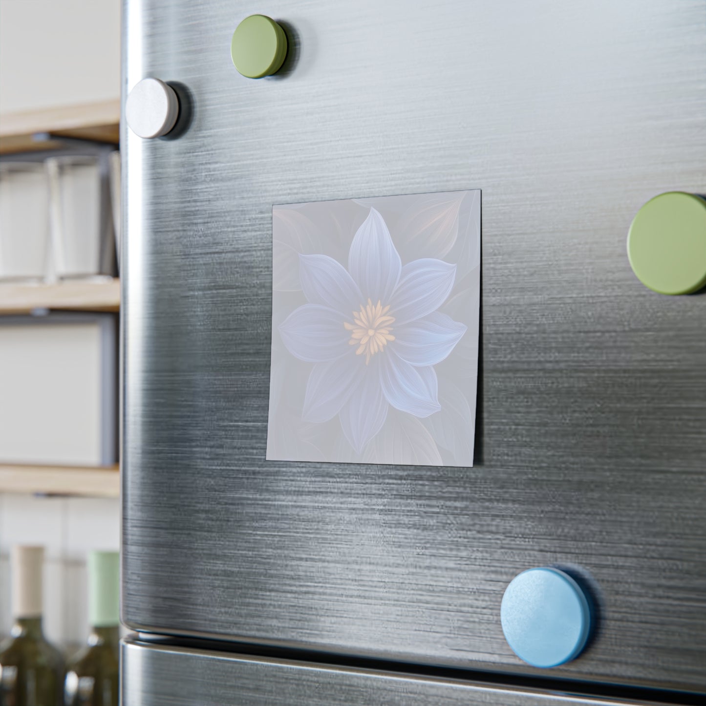 Blue Floral Heaven Sticky Notes Blue Floral Post It Notes (7 Sizes)