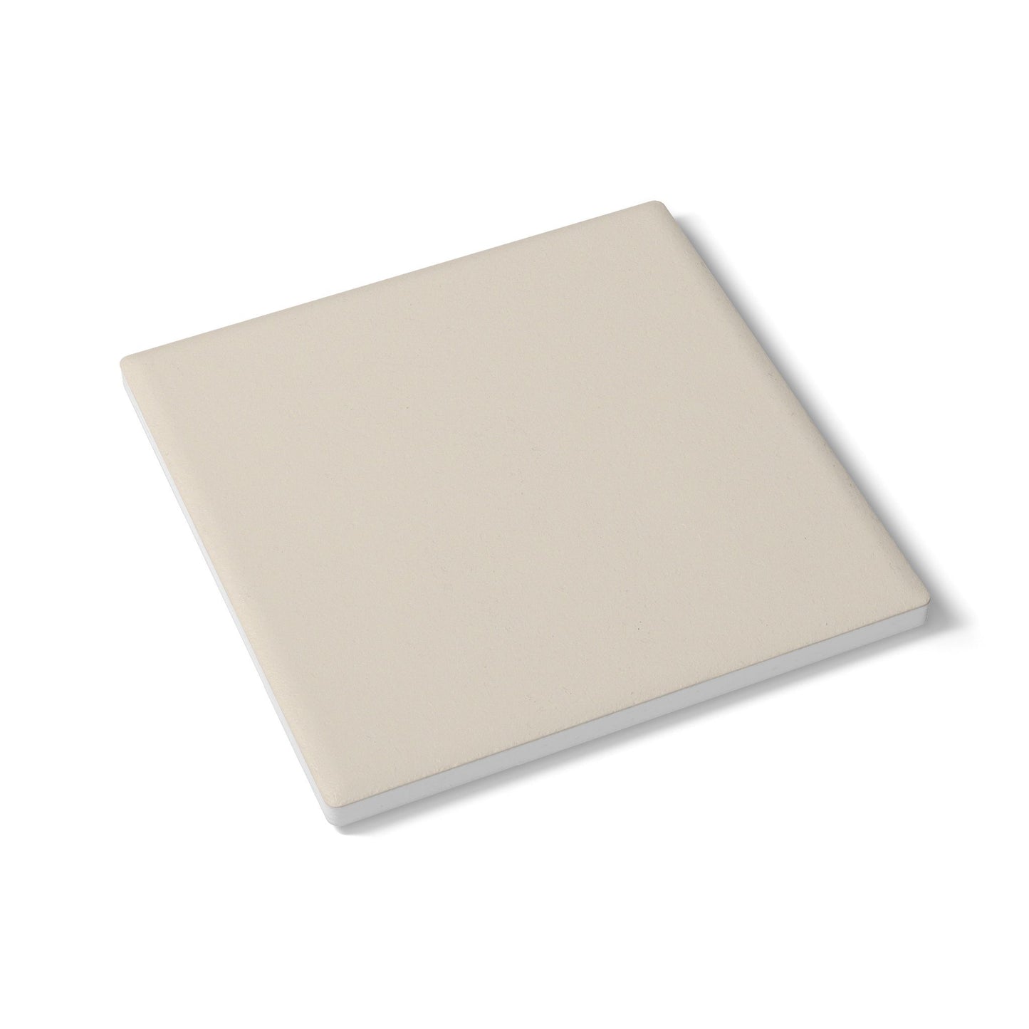 Latte Cream Ceramic Coaster Round or Square | Coordinated Collection