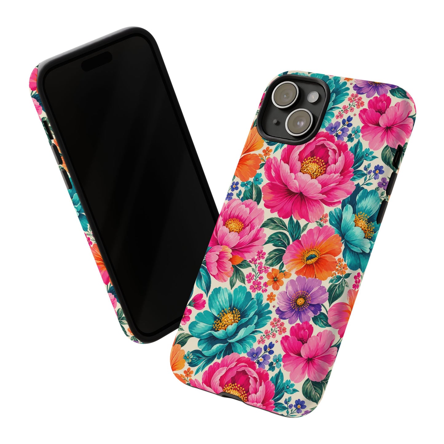 Dreamy Floral Tough Phone Case iPhone Samsung Floral Phone Cover