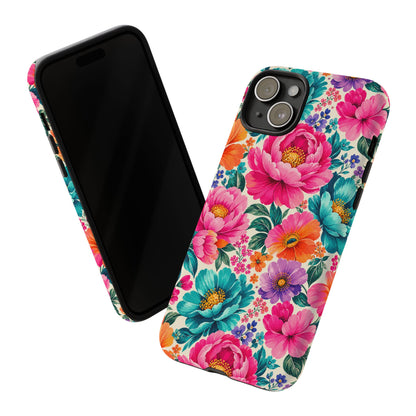 Dreamy Floral Tough Phone Case iPhone Samsung Floral Phone Cover