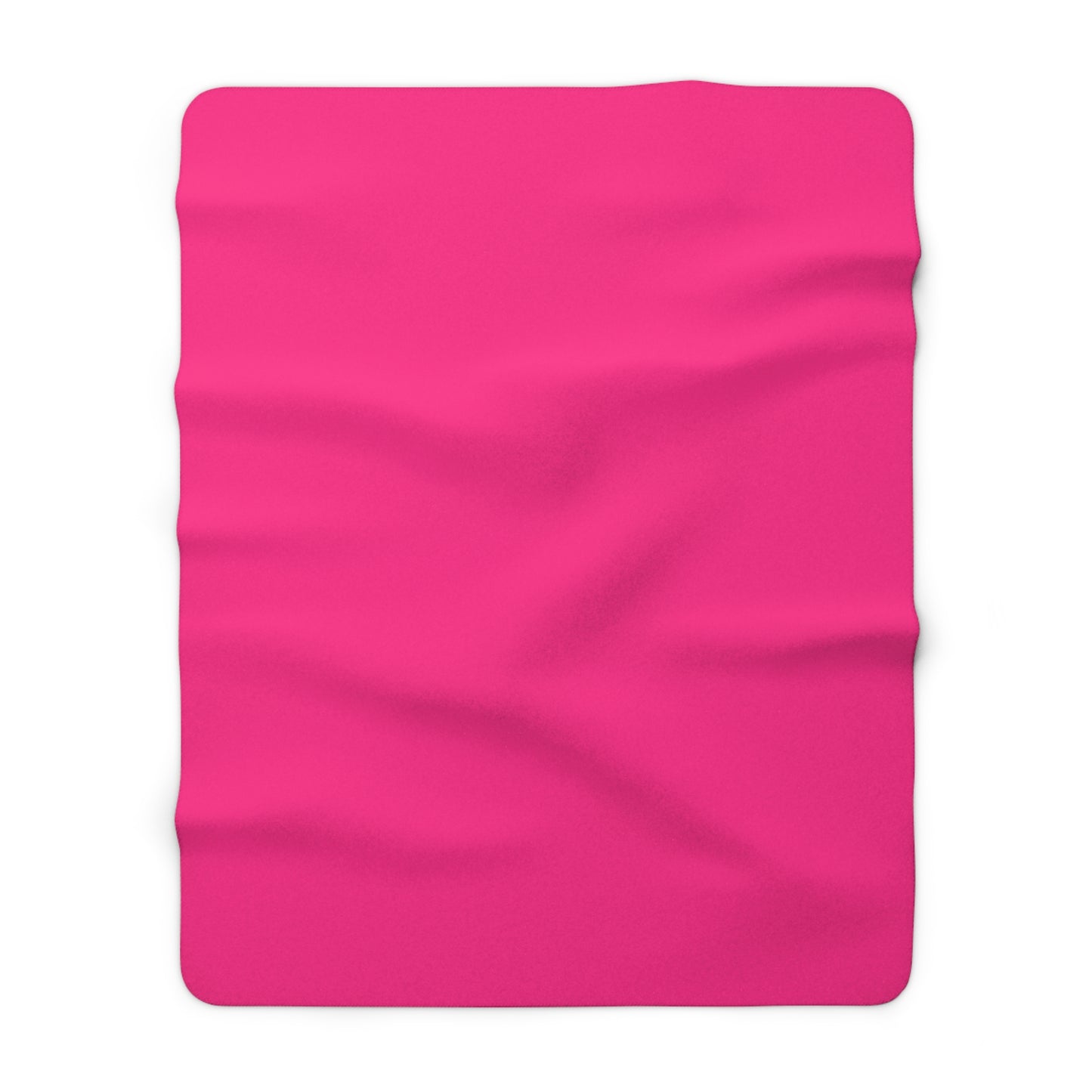 Pink Sherpa Fleece Blanket Cozy Plush Throw 3 Sizes Soft Warm Blanket