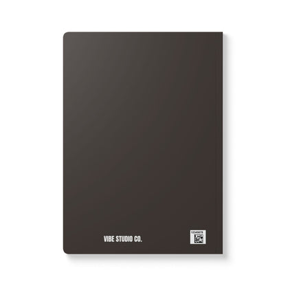 Muted Charcoal Big Girl Mood A5 Lined Journal