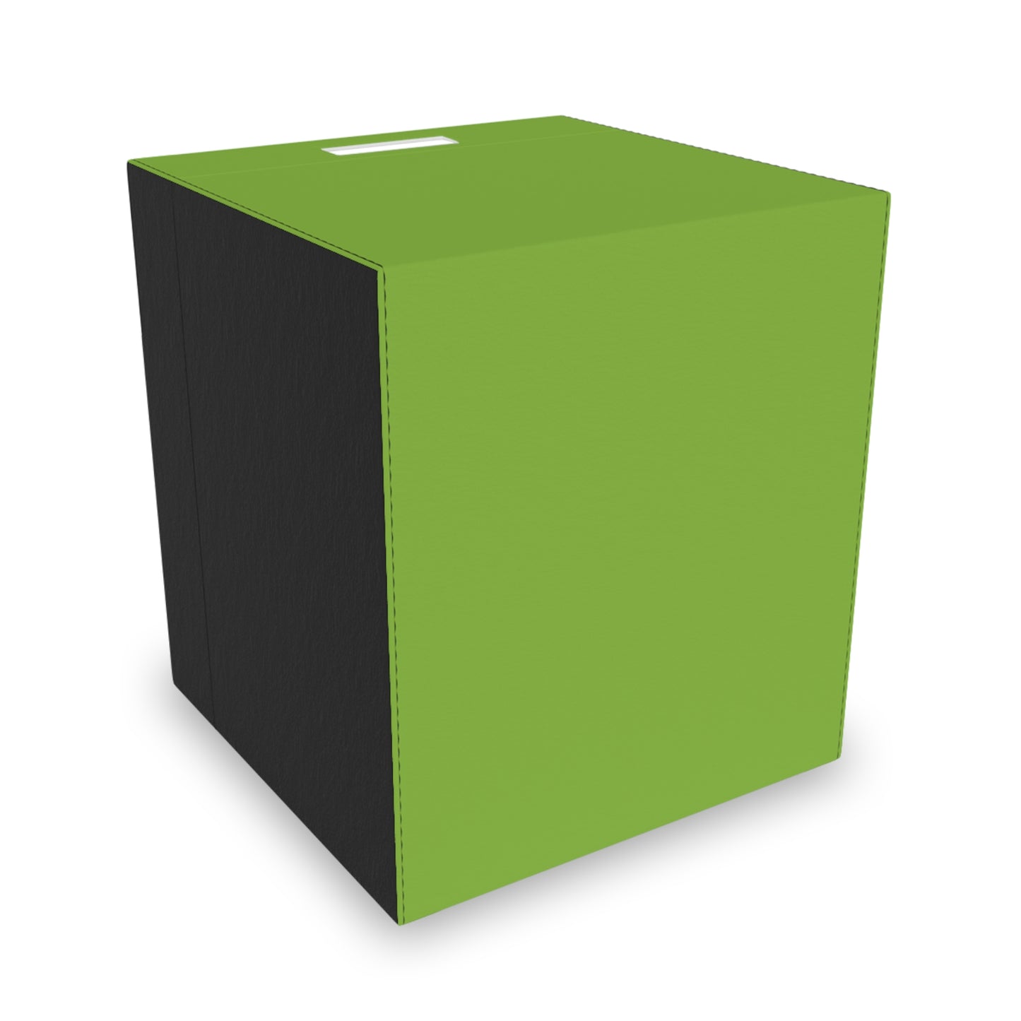 Muted Lime Felt Storage Box Foldable Organizer Bin Home Storage Basket