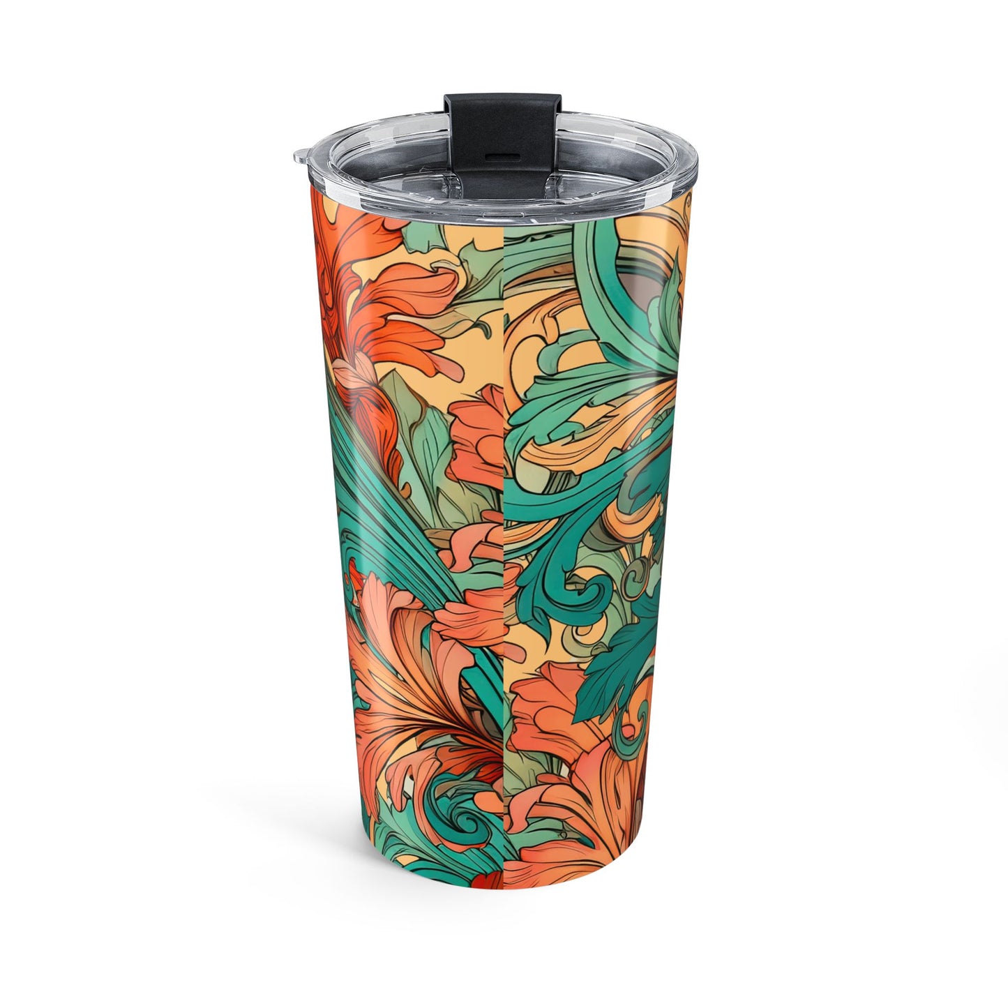 Coral Flourish 20oz Tumbler Insulated Travel Mug