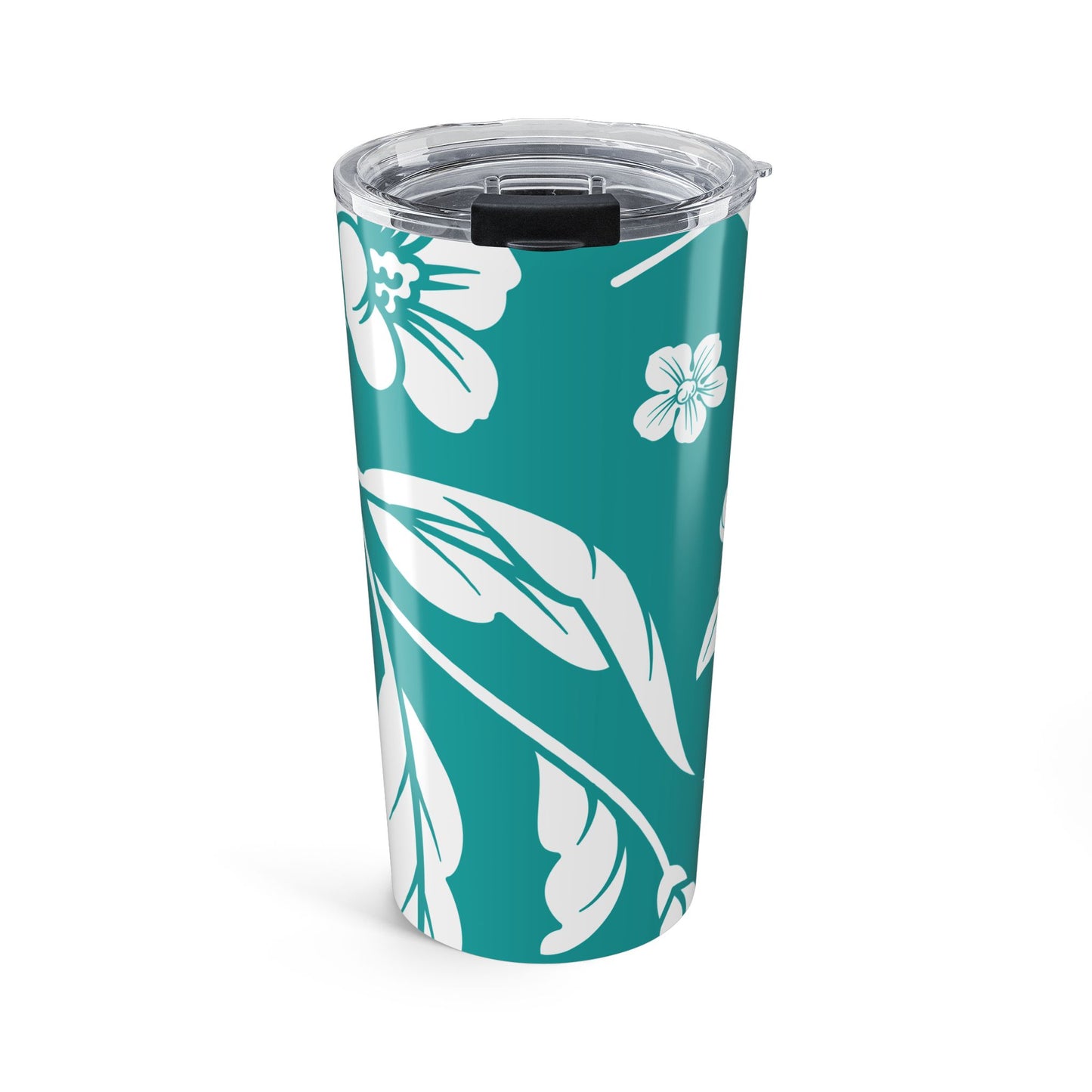 Deep Aqua Floral 20oz Stainless Steel Tumbler | Coordinated Collection