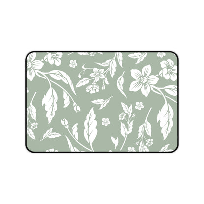 Sage Floral Desk Pad (12x18, 12x22 or 16x32)