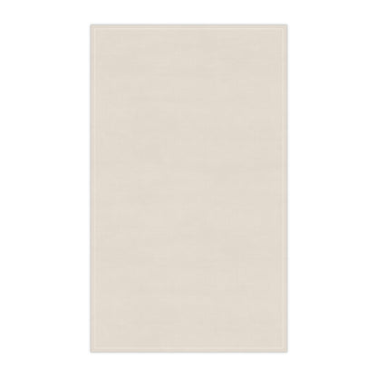 Latte Cream Cotton Twill Tea Towel 18 x 30