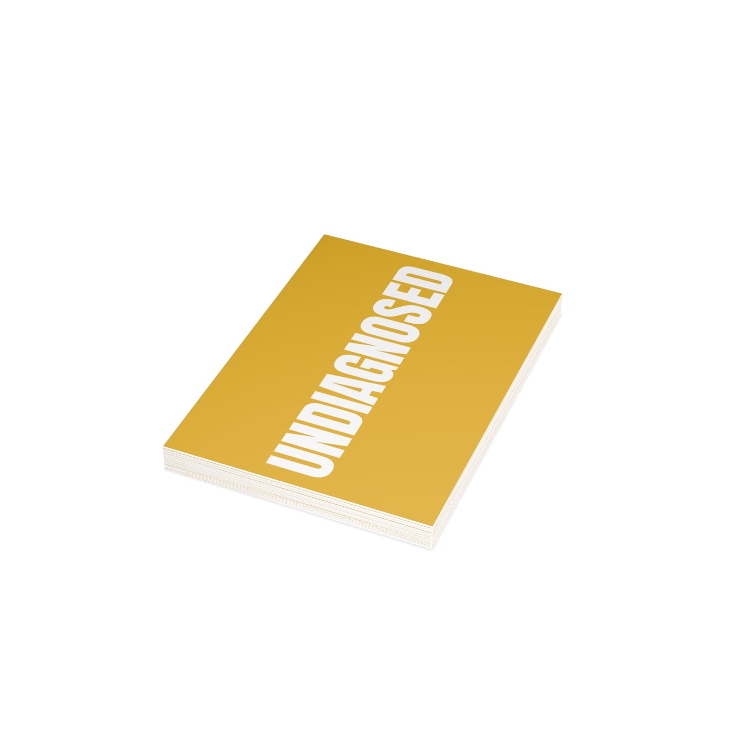 Honey Yellow Postcard Set Pack of 10, 30 or 50 w/ Envelopes | Coordinated Collection