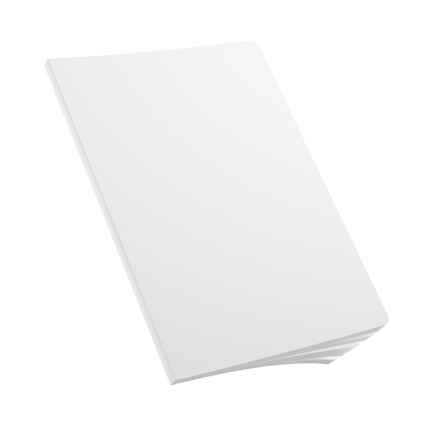 White Color Coordinated Collection A5 Lined Journal