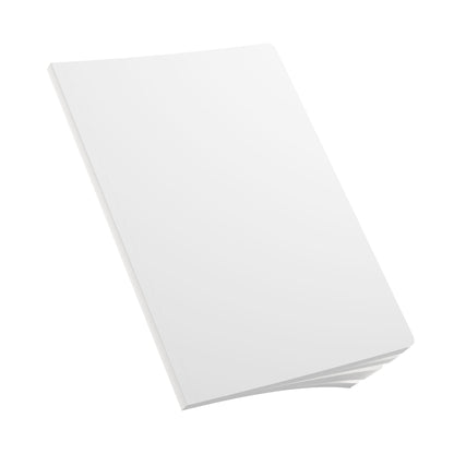 White Color Coordinated Collection A5 Lined Journal