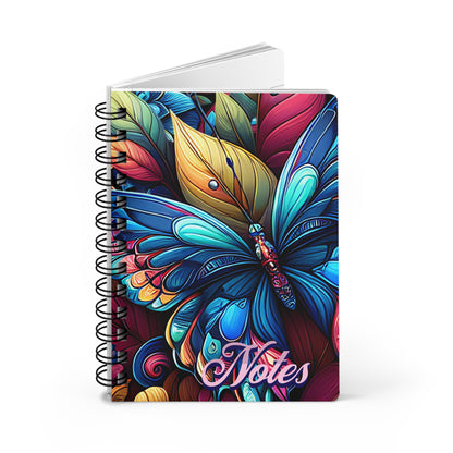 Metamorphosis Spiral Journal Butterfly Notebook