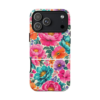 Dreamy Floral Tough Phone Case iPhone Samsung Floral Phone Cover