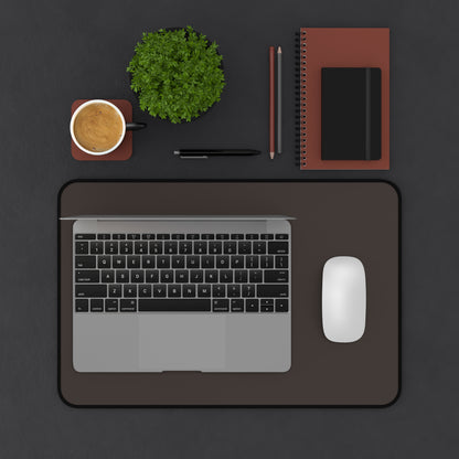 Muted Charcoal Desk Mat Color Coordinated Collection (12x18, 12x22, 16x32)