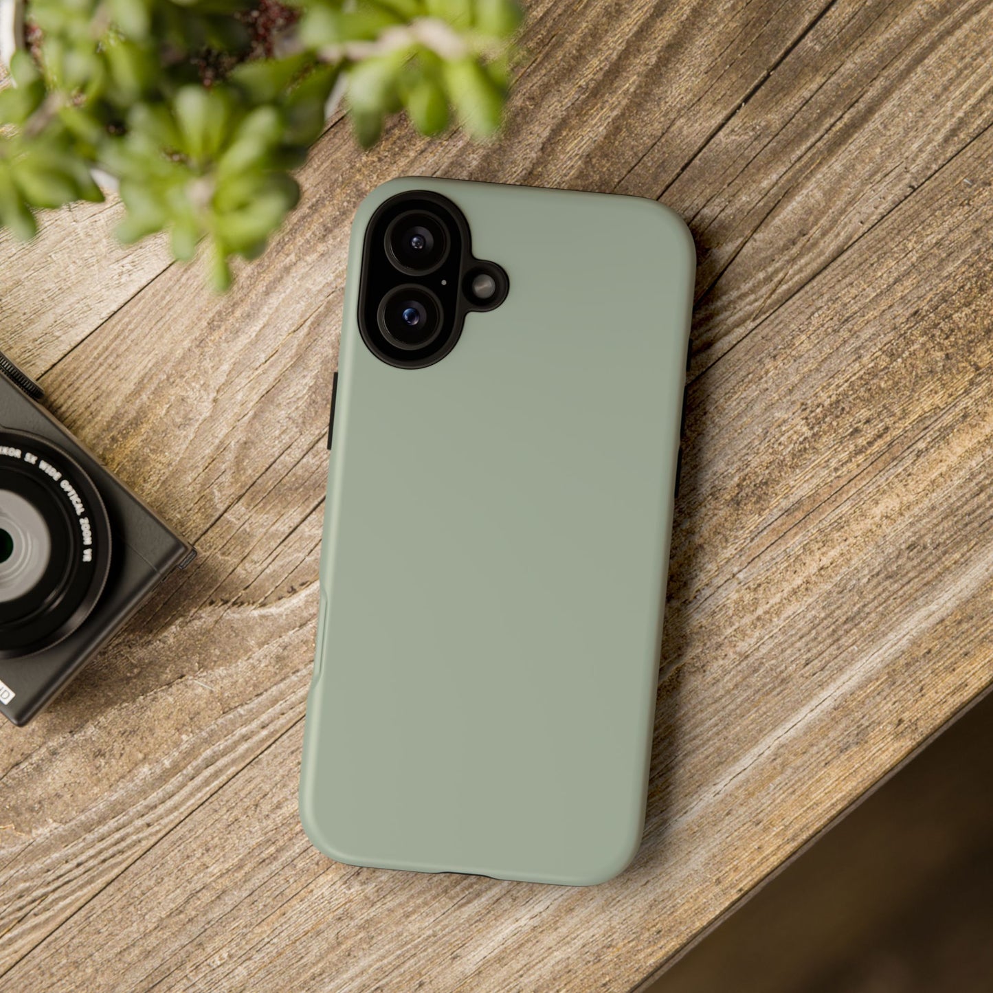 Sage Tough Cell Phone Case Matte or Glossy Protective Case iPhone Samsung