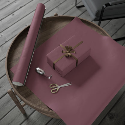 Mauve Wrapping Paper Matte or Glossy Gift Wrap 3 Sizes Fine Art Paper