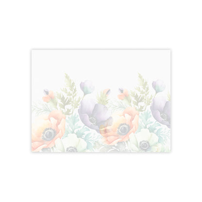 Decorated Floral Sticky Notes Botanical Floral Post It Notes (7 Sizes)