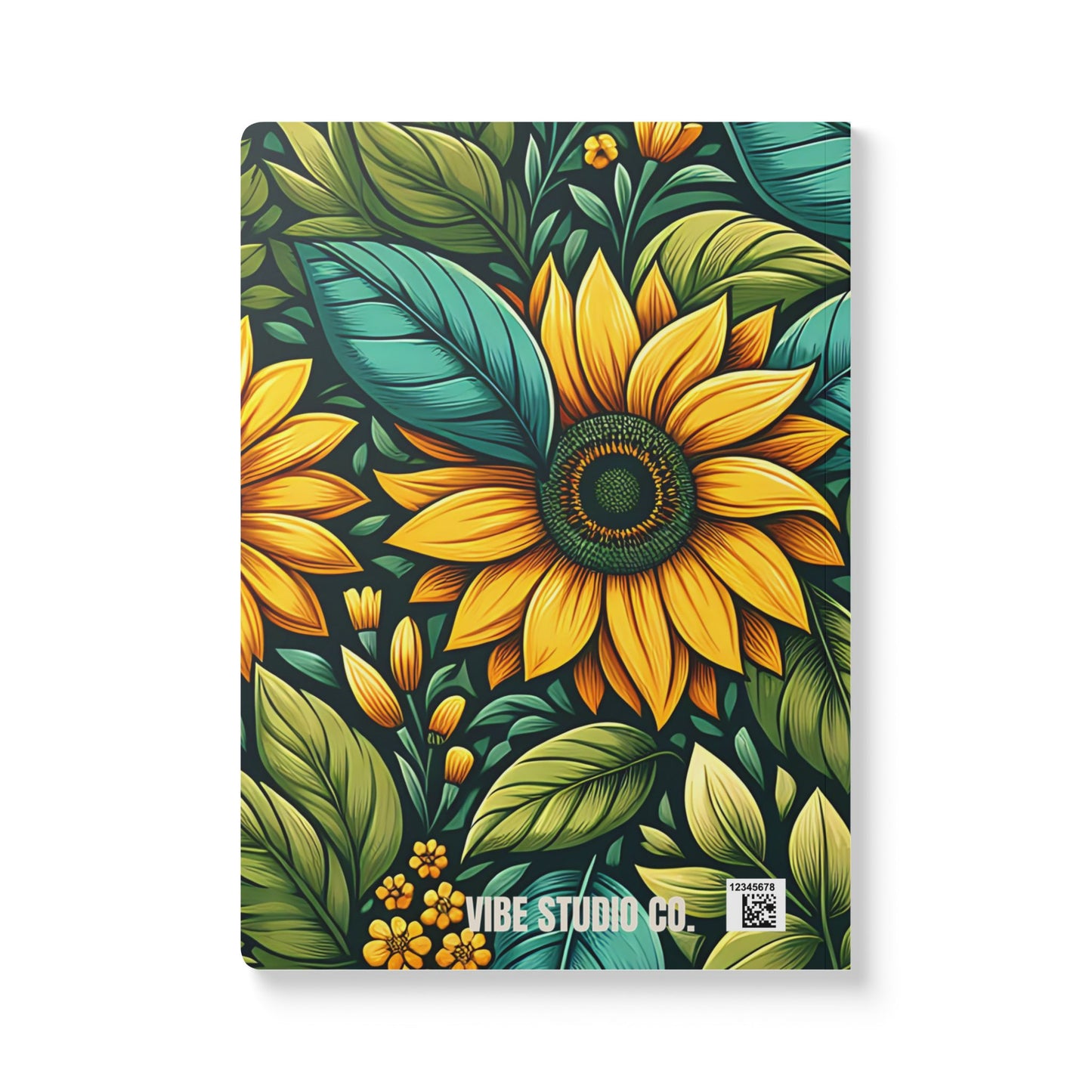 Sunflower Grove A5 Lined Journal