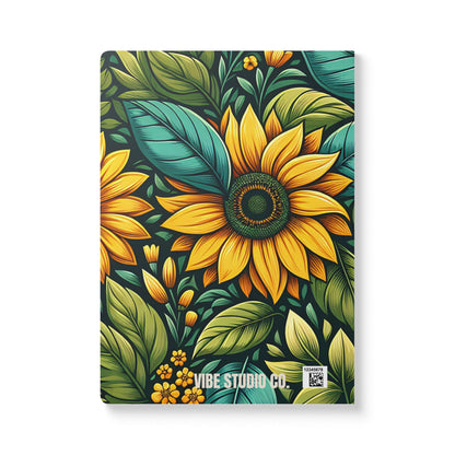 Sunflower Grove A5 Lined Journal