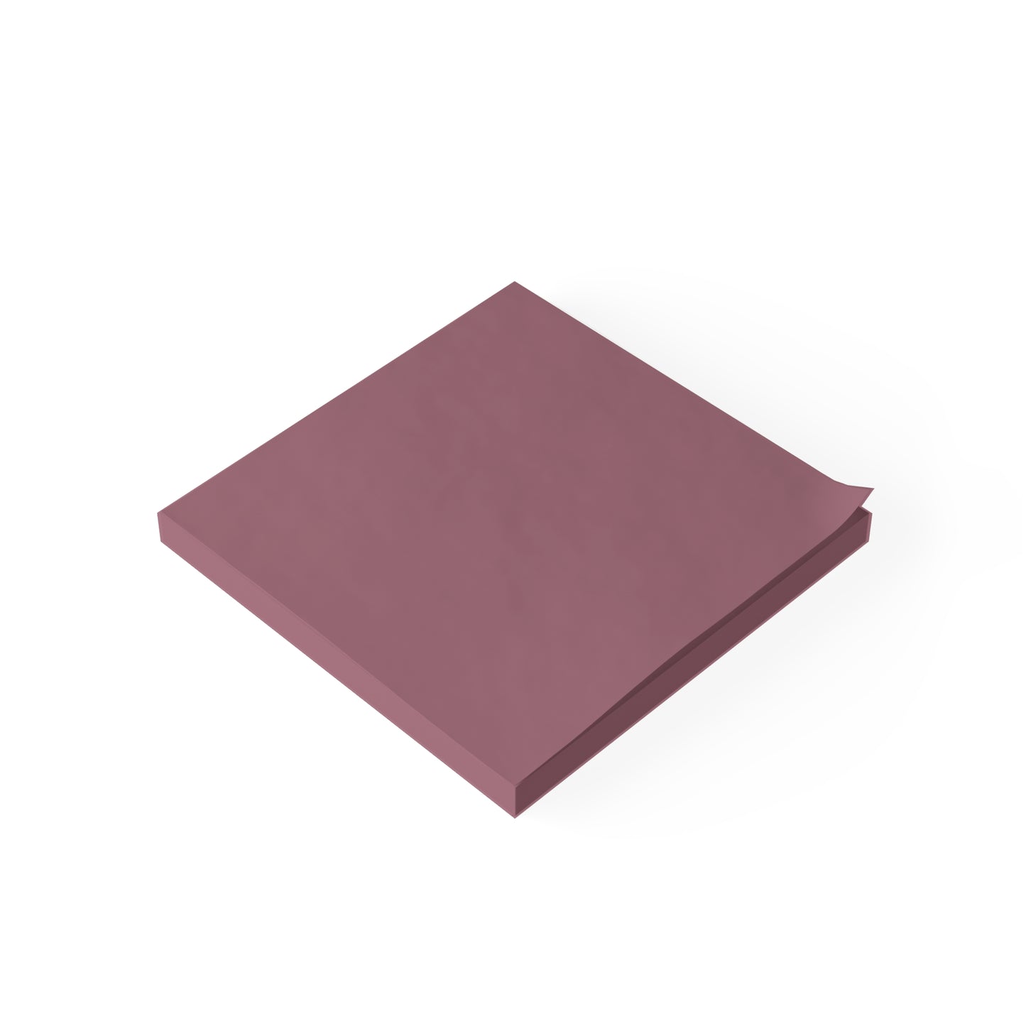 Mauve Post It Notes Coordinated Color Collection