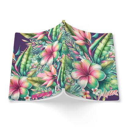 Paradise in Full Bloom Lined Journal
