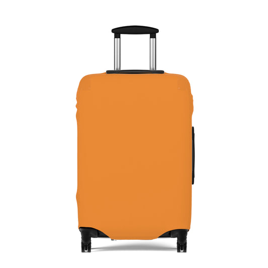 Tangerine Luggage Cover Travel Suitcase Cover Protective Stretch Cover