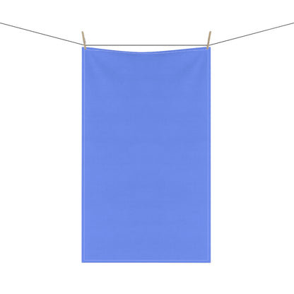 Periwinkle Cotton Twill Tea Towel 18 x 30