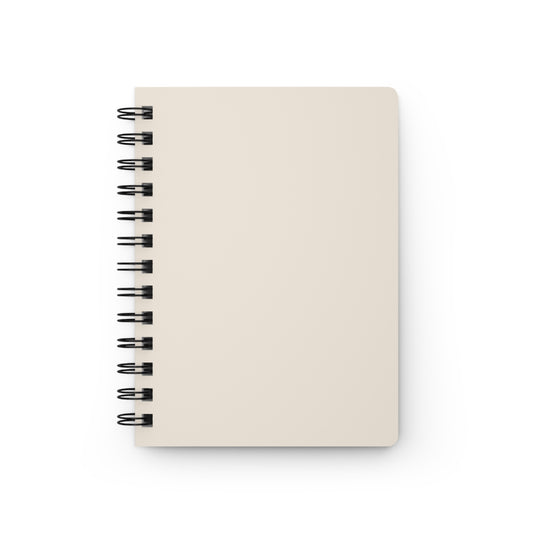 Latte Cream Spiral Lined Notebook 150 Page Journal | Coordinated Collection