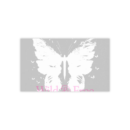 Wild and Free Sticky Notes Butterfly Post It Notes (7 Sizes)