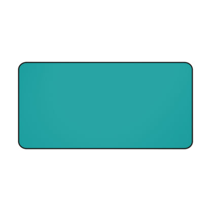 Deep Aqua Desk Mat Color Coordinated Collection (12x18, 12x22, 16x32)