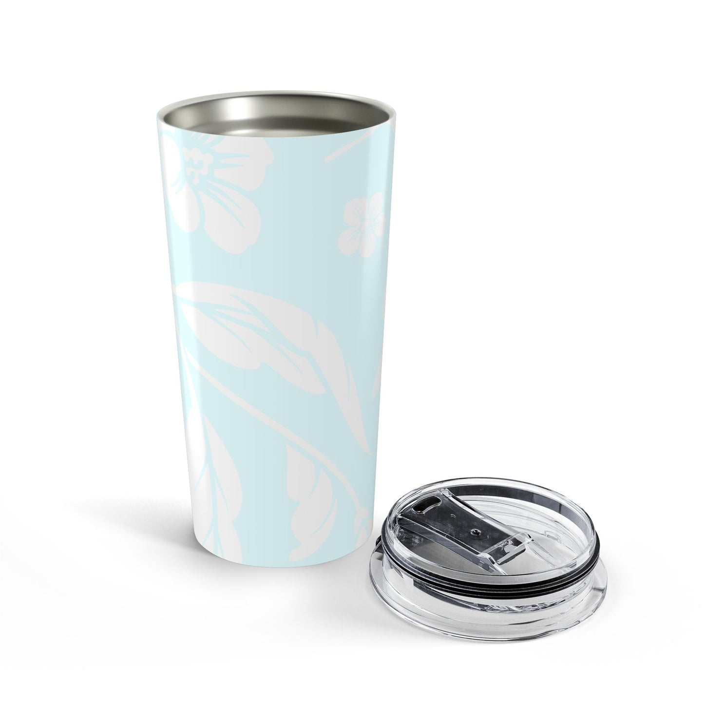 Ocean Blue Floral 20oz Stainless Steel Tumbler | Coordinated Collection