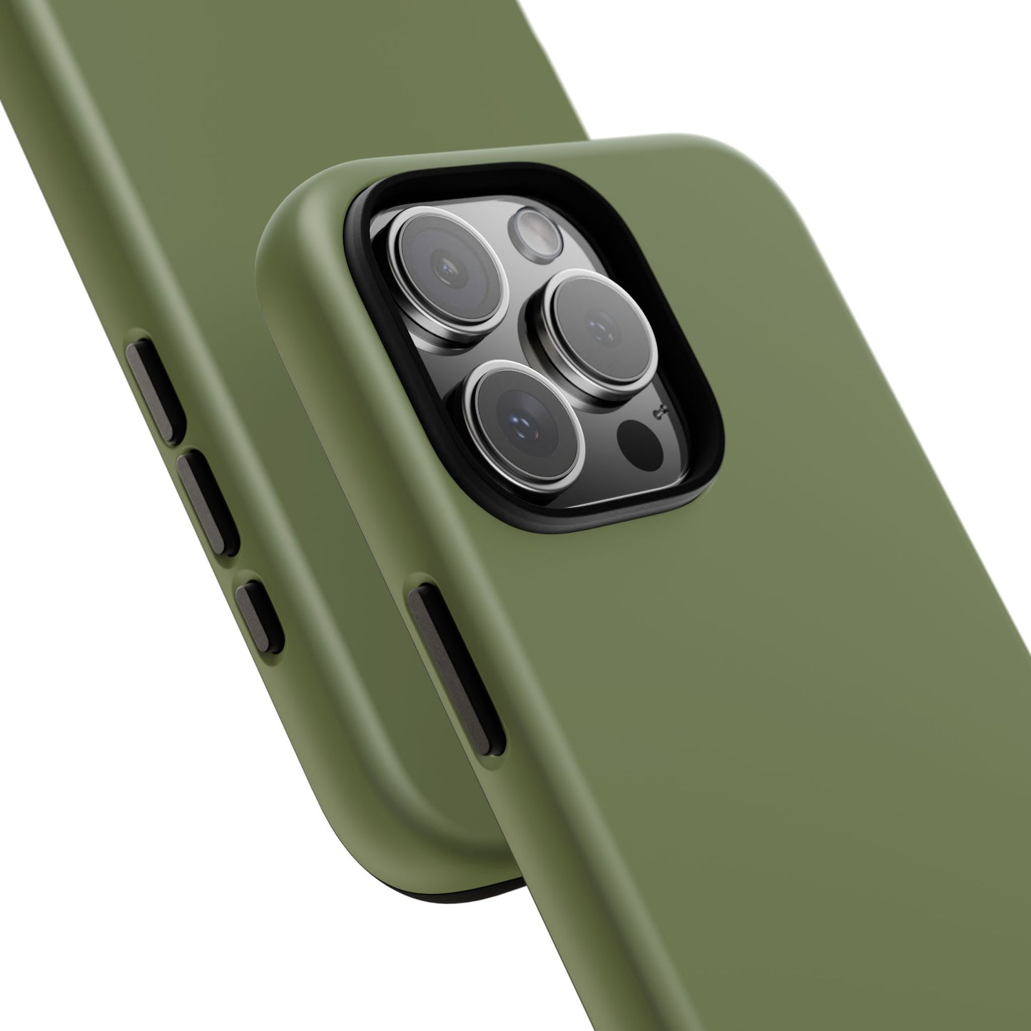Olive Tough Cell Phone Case Matte or Glossy Protective Case iPhone Samsung