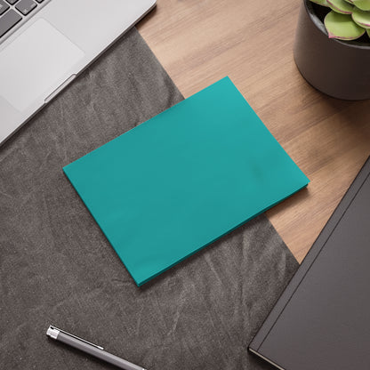 Deep Aqua Post It Notes Coordinated Color Collection