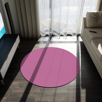 Lilac Wine Coordinated Round Rug 60 Inch Floor Rug Minimal Home Decor Living Room Rug
