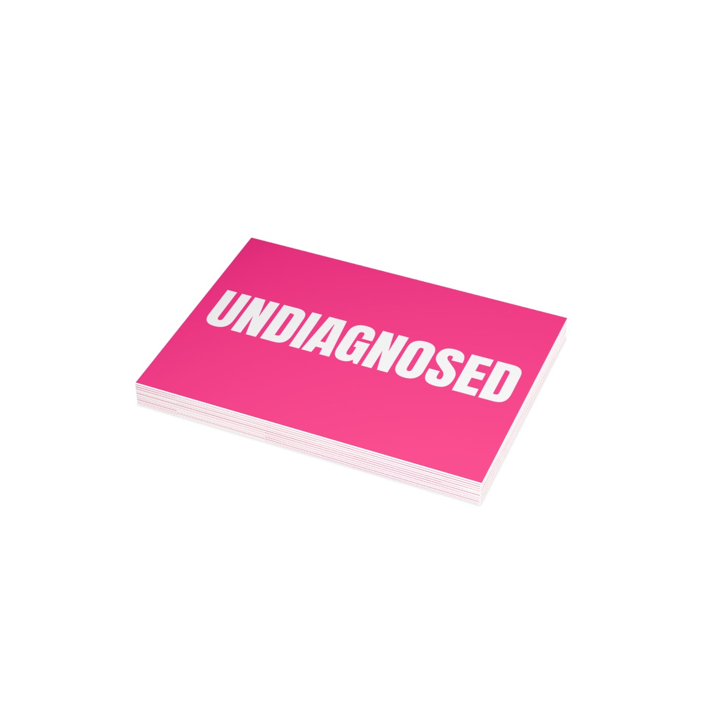 Pink Postcard Set Pack of 10, 30 or 50 w/ Envelopes | Coordinated Collection