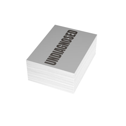 Grayscale Postcard Set Pack of 10, 30 or 50 w/ Envelopes | Coordinated Collection