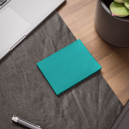 Deep Aqua Post It Notes Coordinated Color Collection