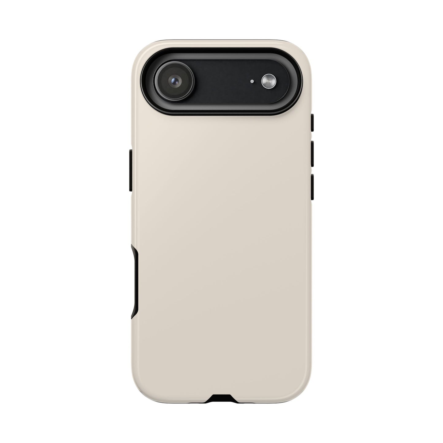 Latte Cream Tough Cell Phone Case Matte or Glossy Protective Case iPhone Samsung