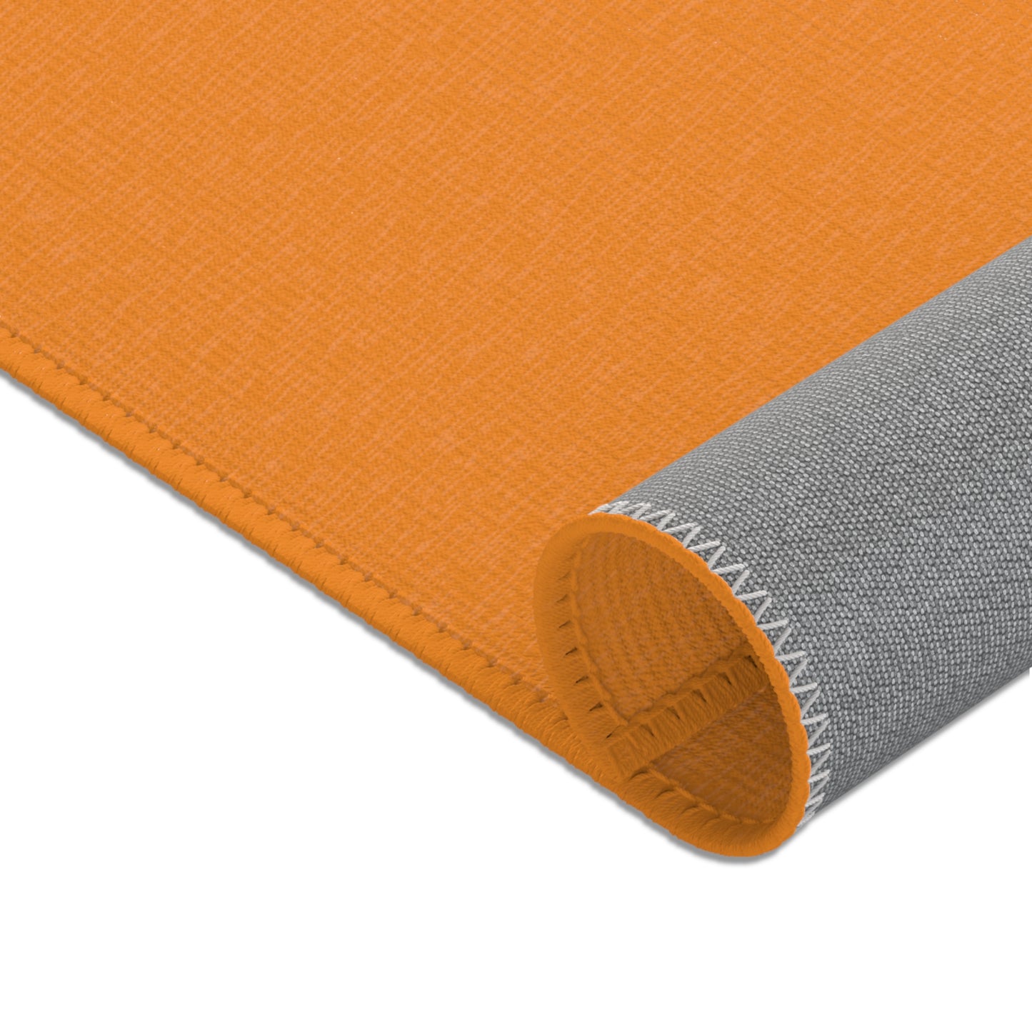 Tangerine Rug 24 x 36 Solid Color Accent Rug Modern Home Decor