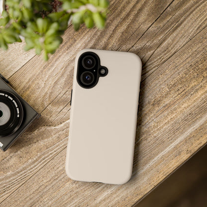 Latte Cream Tough Cell Phone Case Matte or Glossy Protective Case iPhone Samsung