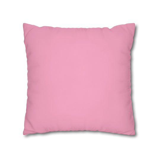 Light Pink Canvas Pillow Cover 20x20