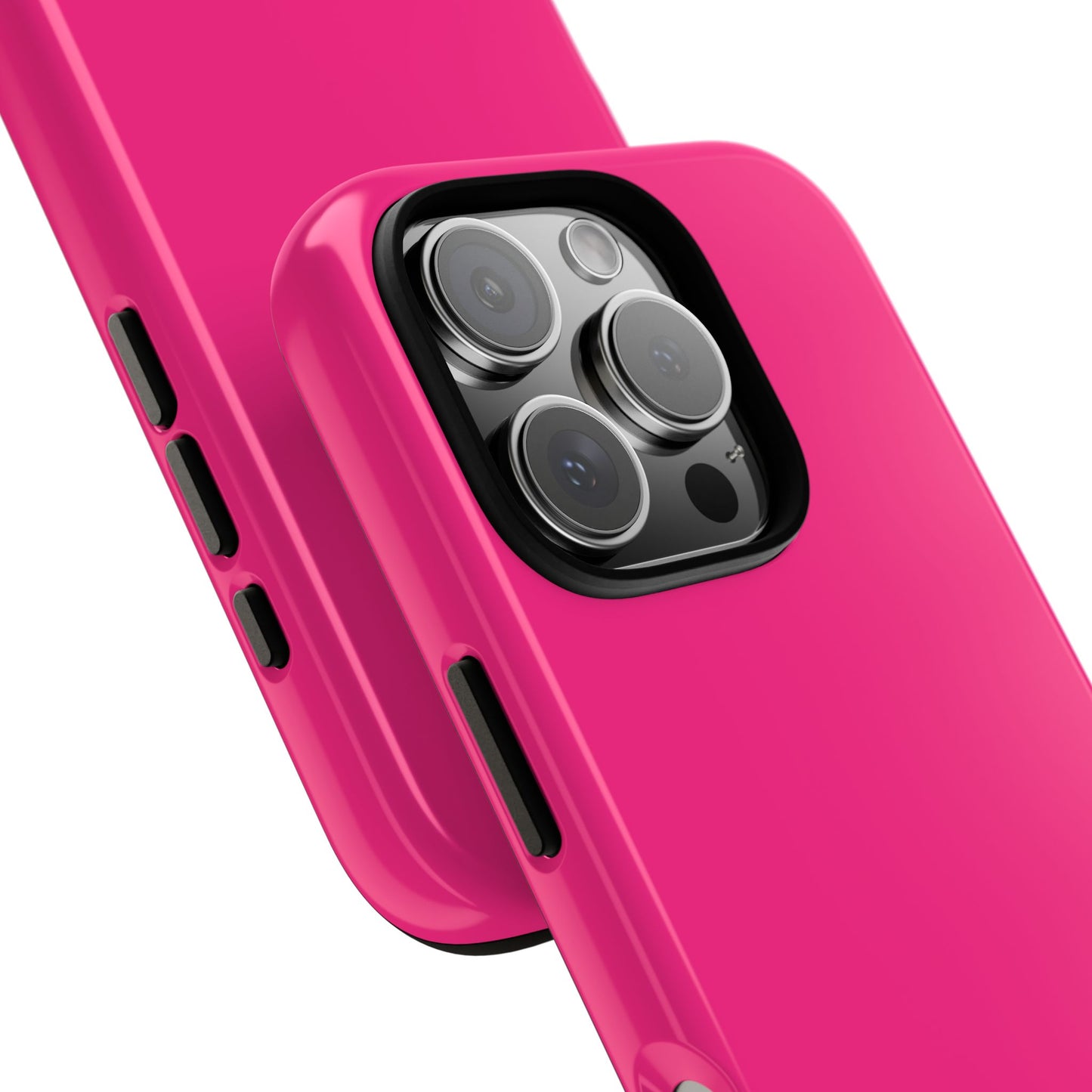 Pink Tough Cell Phone Case Matte or Glossy Protective Case iPhone Samsung