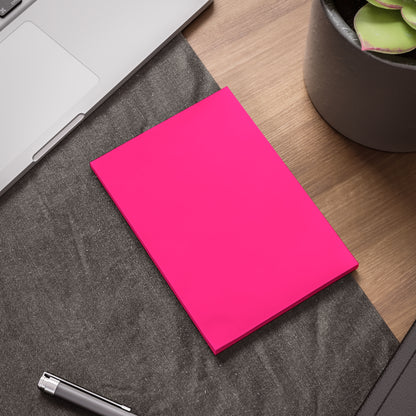 Pink Post It Notes Coordinated Color Collection