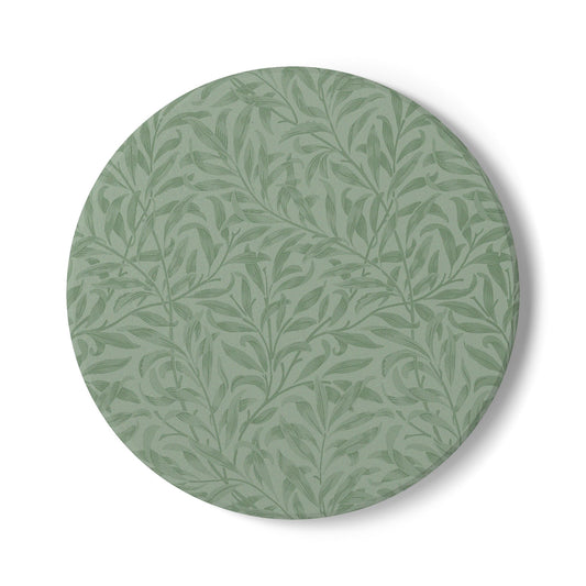 Sage Leaves Coaster Square or Round Color Coordinated Collection