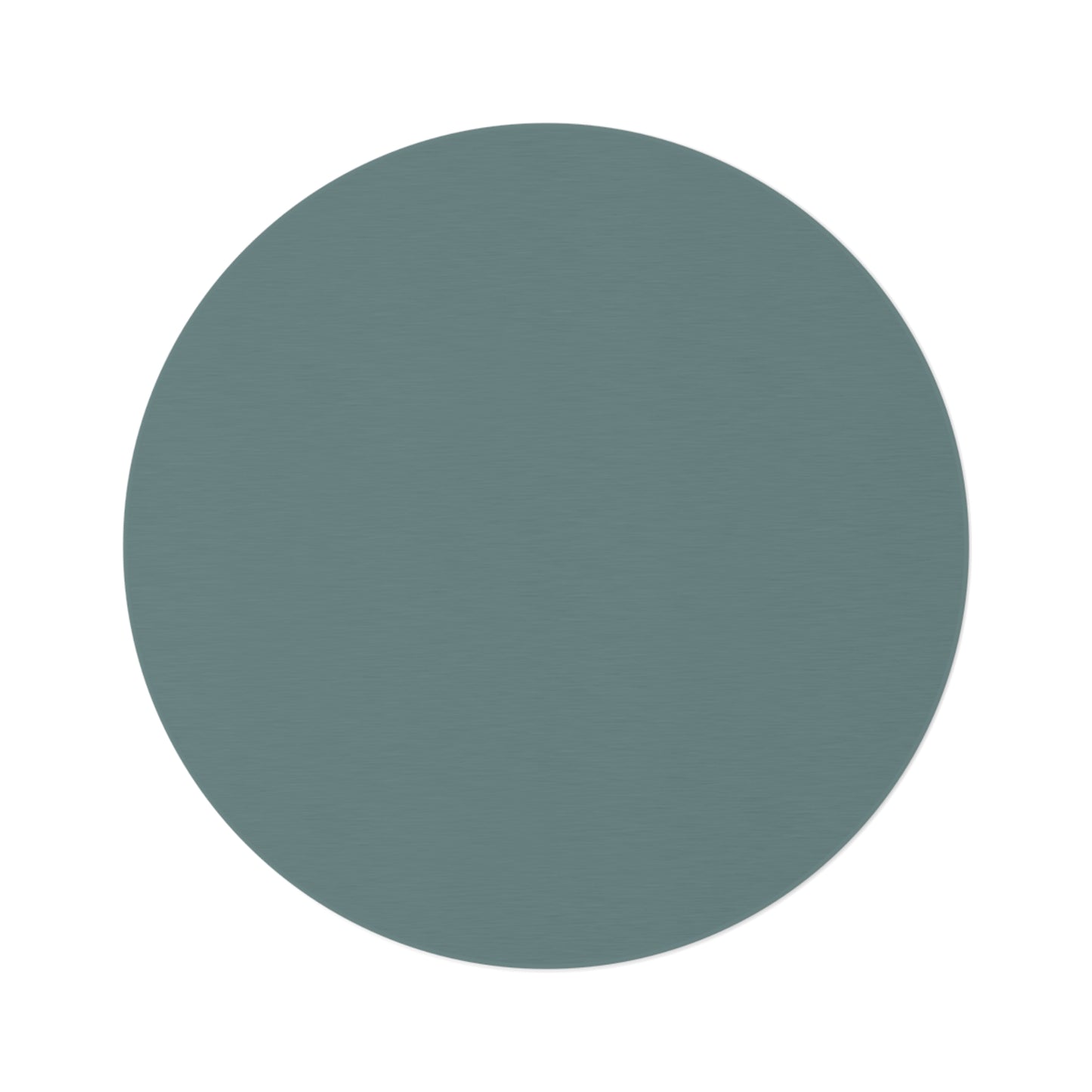 Dusty Blue Coordinated Round Rug 60 Inch Floor Rug Minimal Home Decor Living Room Rug