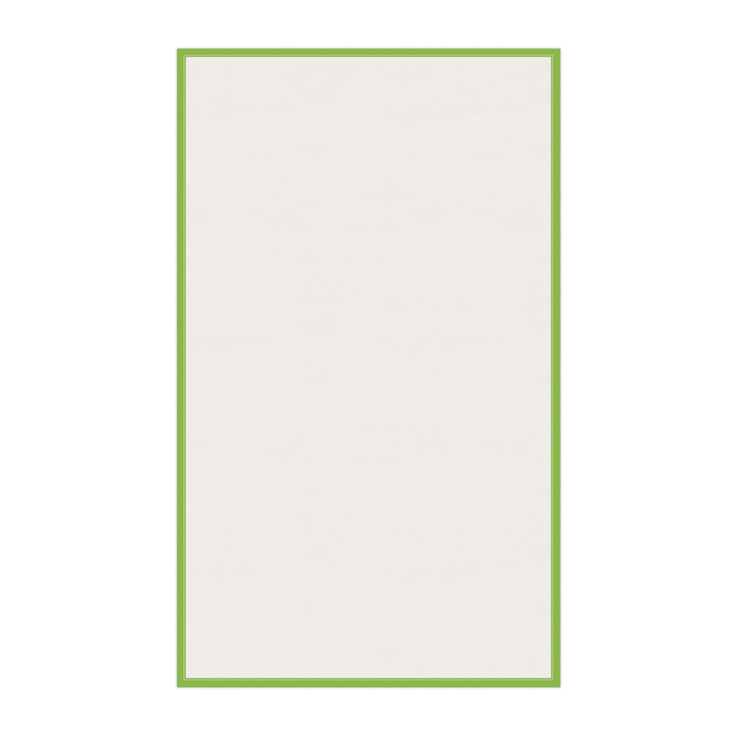 Muted Lime Cotton Twill Tea Towel 18 x 30