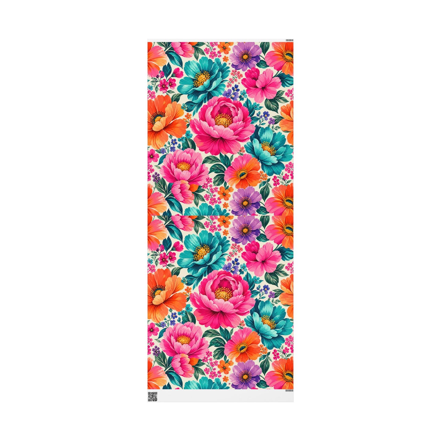Dreamy Floral Wrapping Paper 3 Sizes Matte or Glossy Floral Gift Wrap