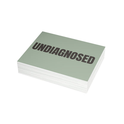 Sage Postcard Set Pack of 10, 30 or 50 w/ Envelopes | Coordinated Collection